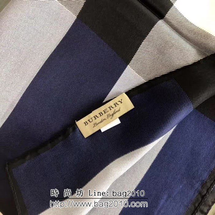 BURBERRY巴寶莉原單 獨家正品 皇室御用真絲圍巾  LLWJ6099